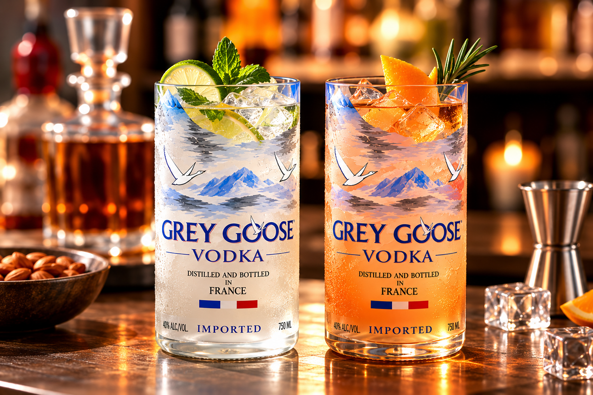 Grey Goose Glass - Set of 2