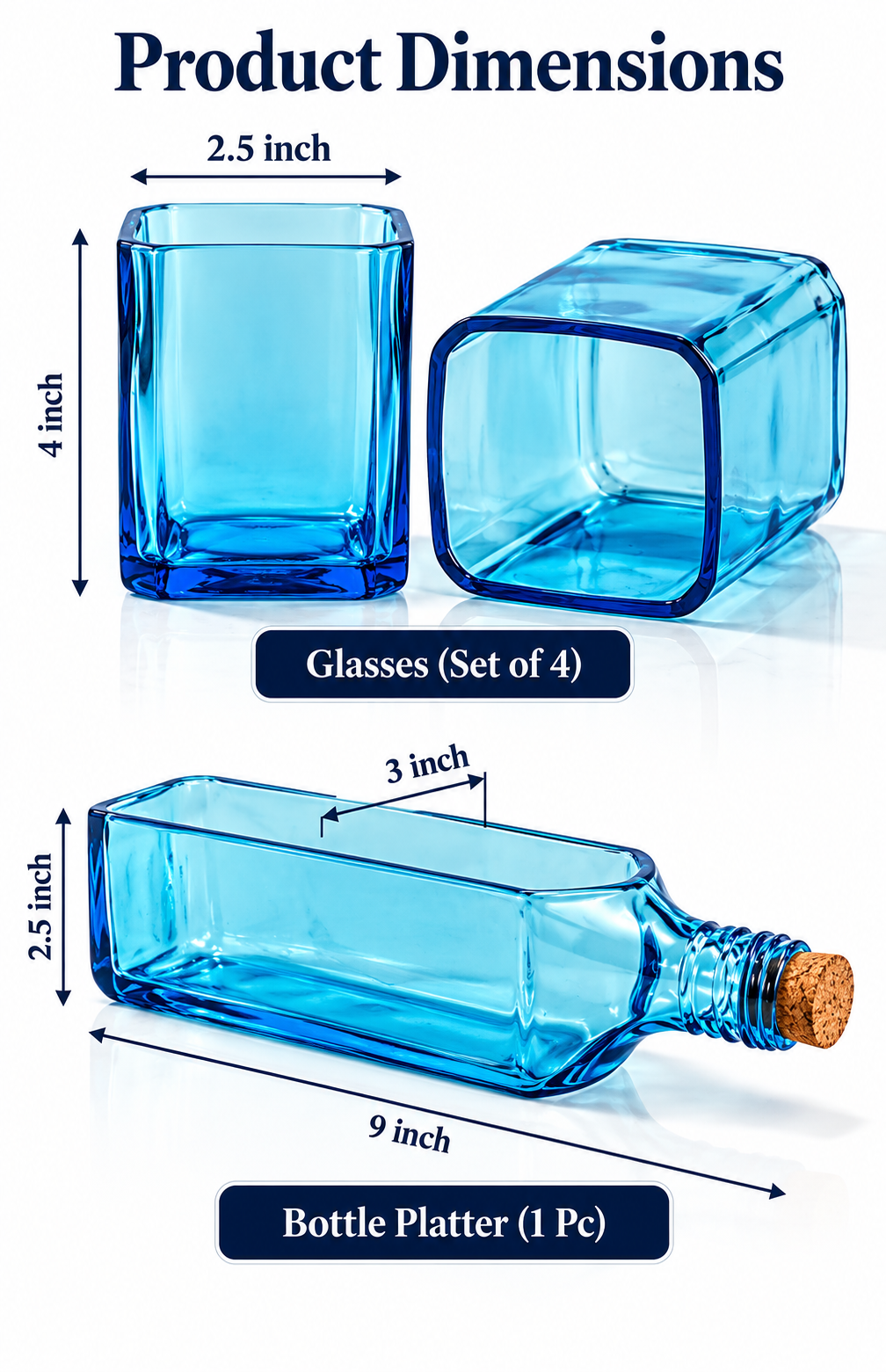 Bombay Sapphire Serving Set - 5 Pc