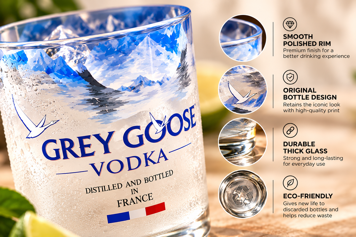 Grey Goose Glass - Set of 2