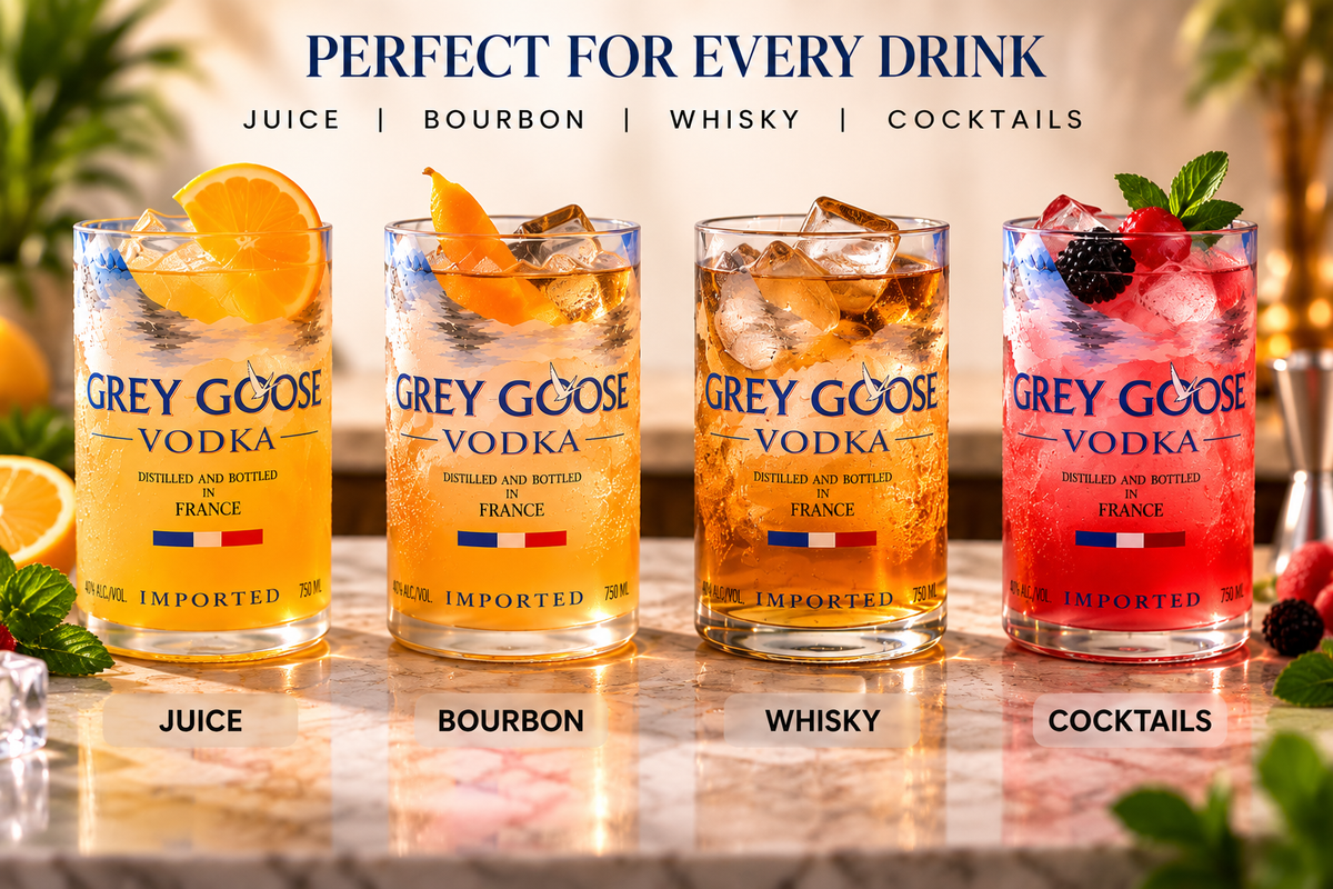 Grey Goose Glass - Set of 2