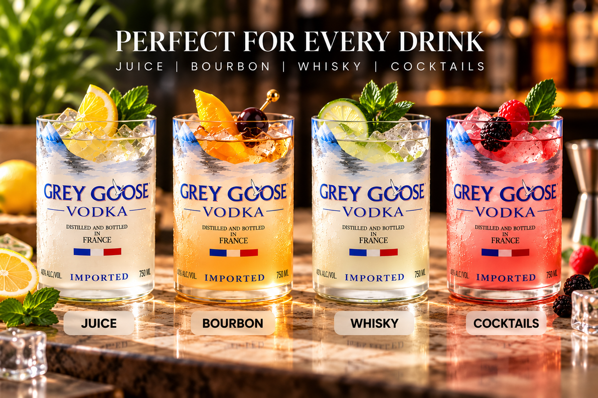 Grey Goose Glass - Set of 4
