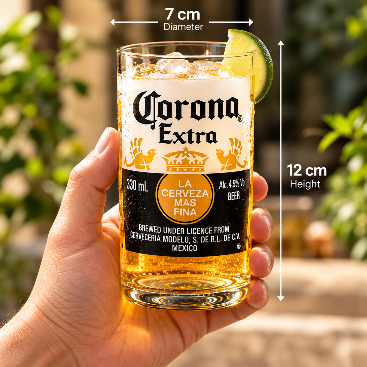 Corona Glasses - Set of 2