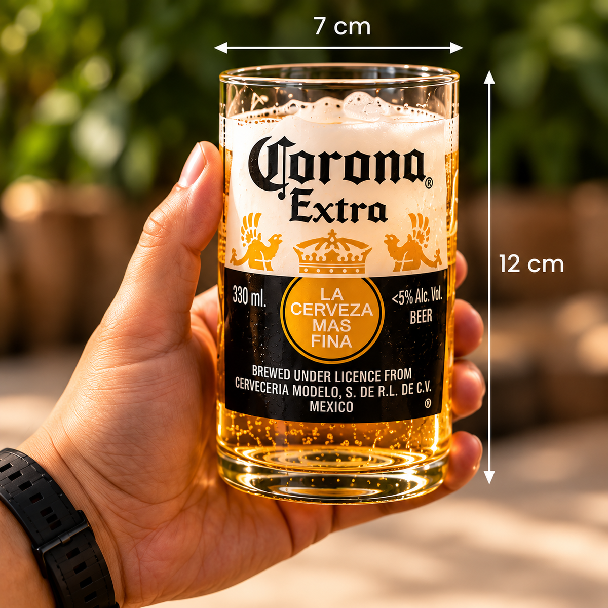 Corona Glasses - Set of 4